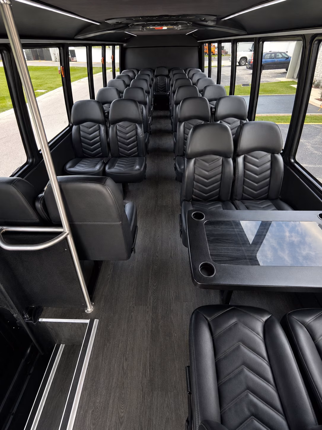 alhambra 20 passenger minibus inside