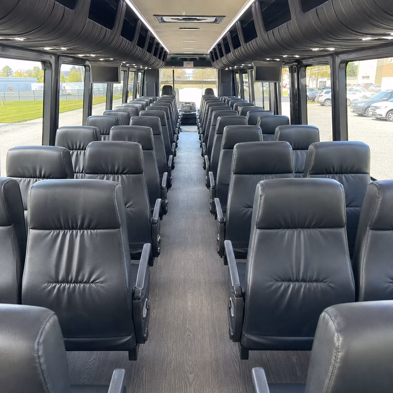 alhambra 25 passenger minibus inside