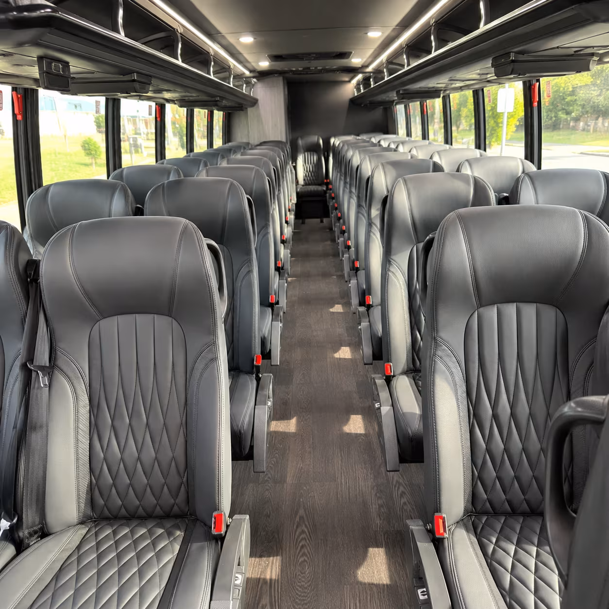 alhambra 30 passenger minibus interior