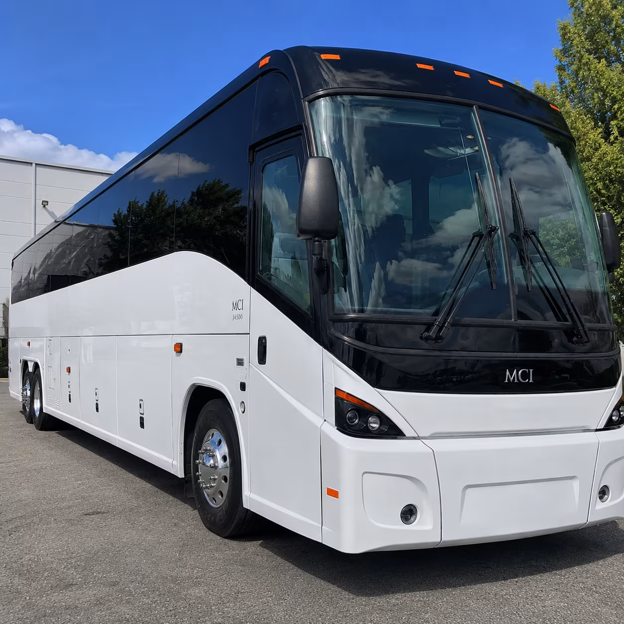 alhambra 56 passenger charter bus