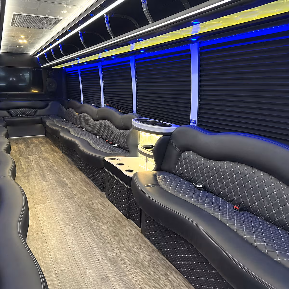 alhambra party bus inside