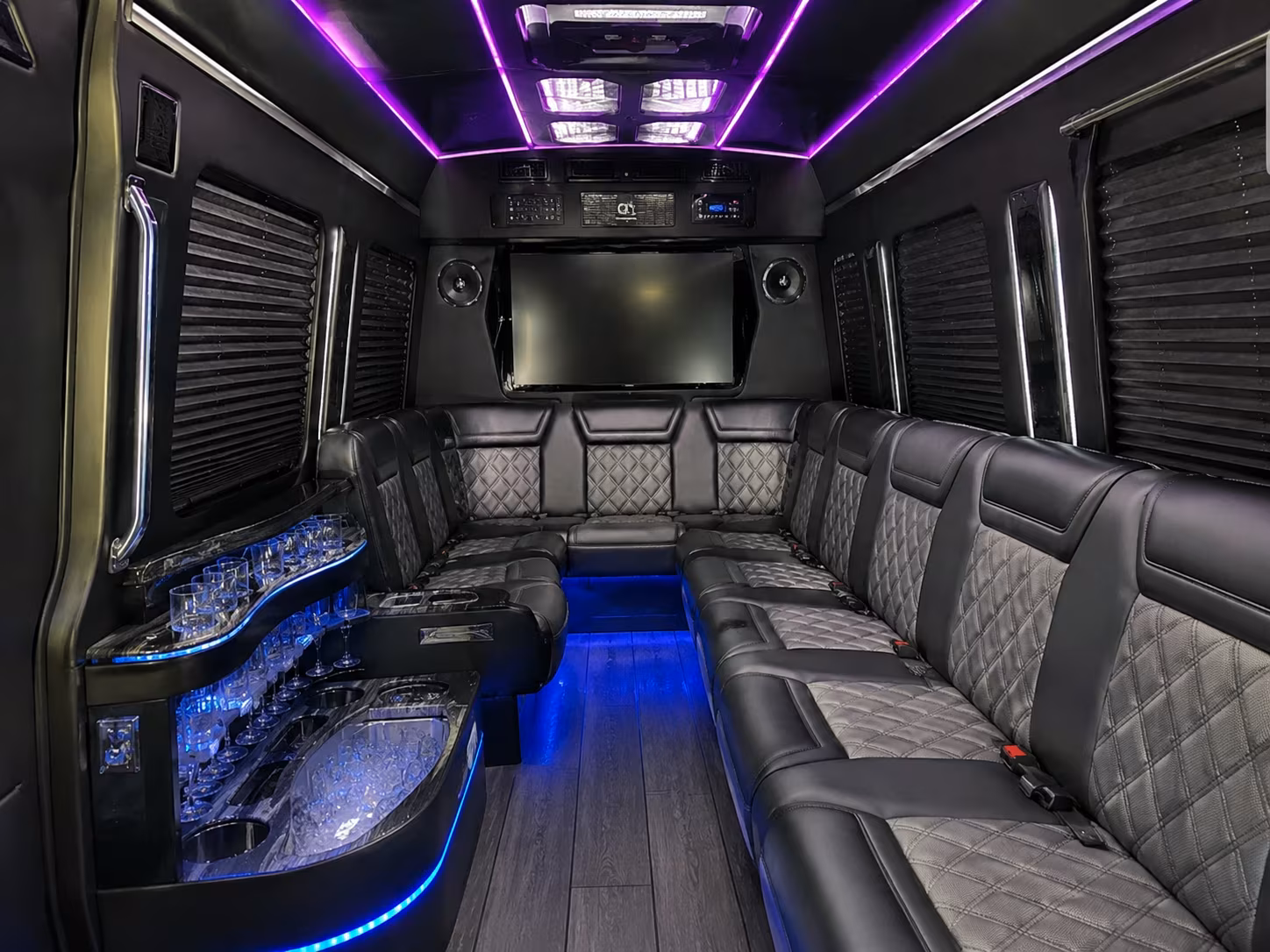 alhambra sprinter limousine interior