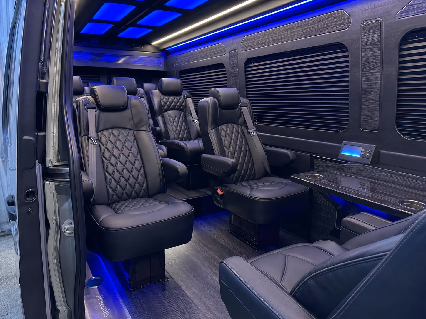 alhambra sprinter van with driver interior