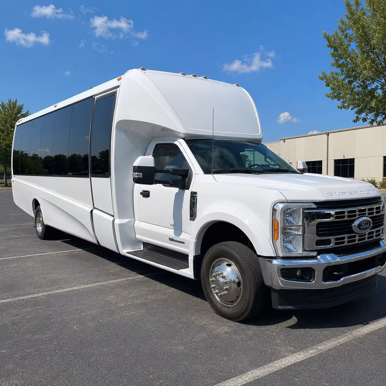 corporate shuttle buses for alhambra business events