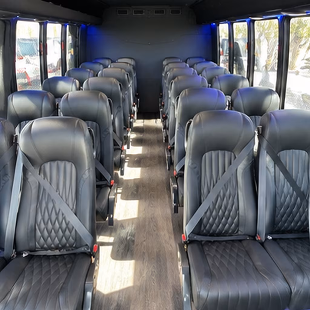 minibus rentals for smaller alhambra prom friend groups
