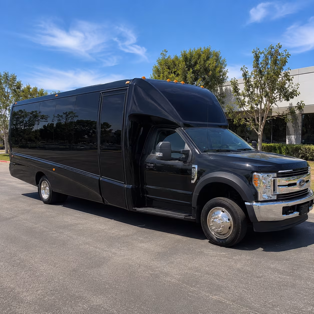 rent a party bus in alhambra for pre prom dinners and photo stops